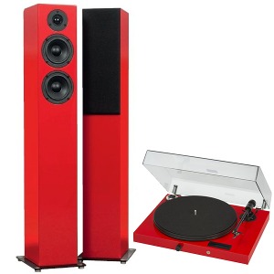 레드 컬러 패키지! Project Audio 프로젝트오디오 Speaker Box 10 + Juke BOX E 앰프가 필요없는 하이파이 패키지